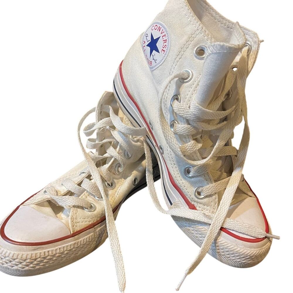 Converse High Top Chuck Taylor All Stars Women Size 5 Men Size 3 White Classic